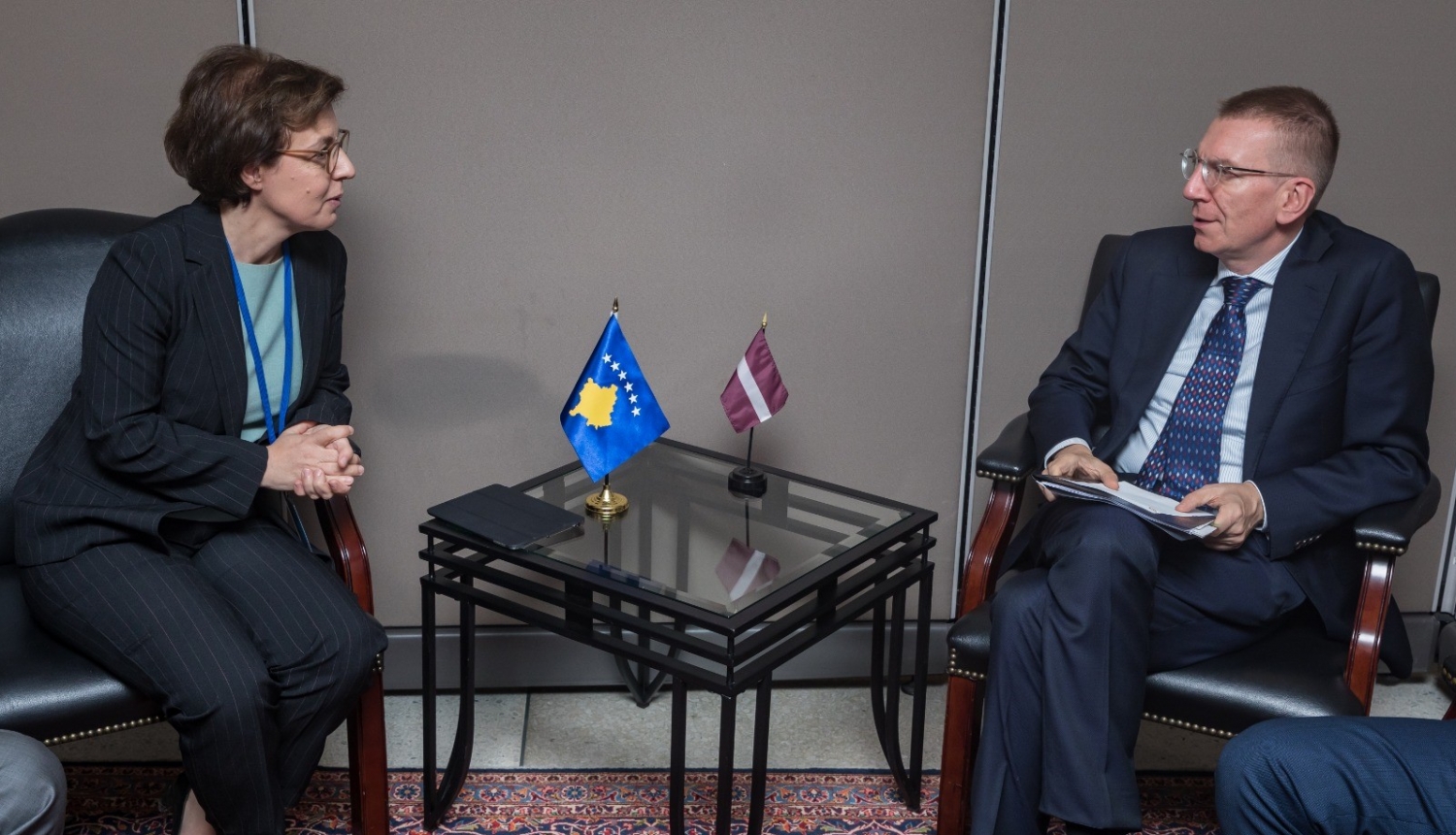 Ārlietu ministrs pauž atbalstu Eiropas Savienības vīzu režīma liberalizācijai ar Kosovu