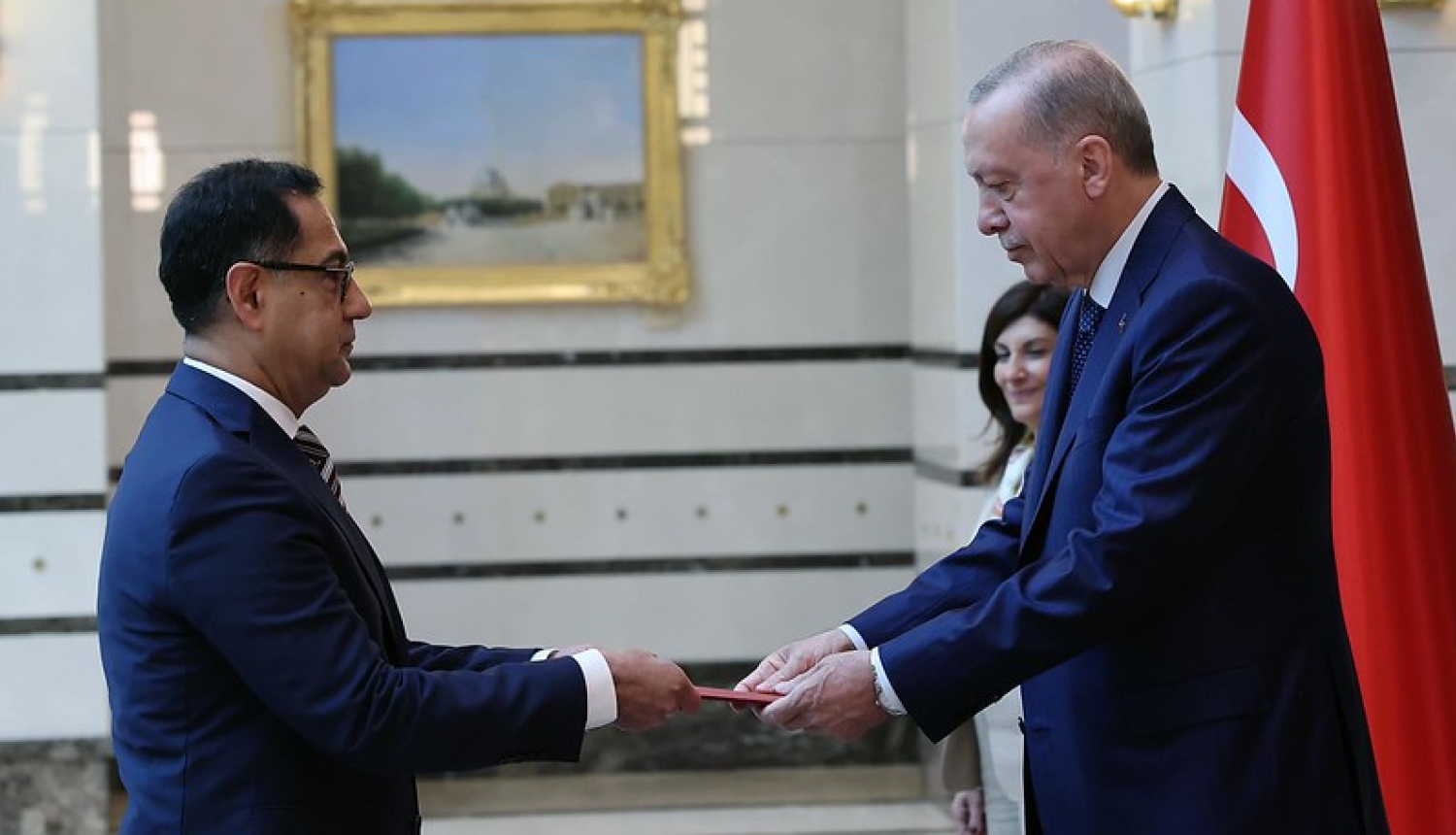 Bahtijors Hasans un Recep Tayyip Erdoğan