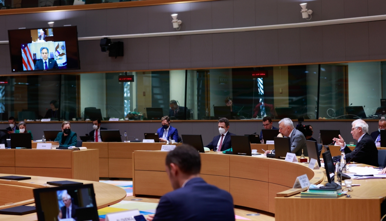  Eiropas Savienības (ES) Ārlietu un Vispārējo lietu padomju sanāksmēs Beļģijā