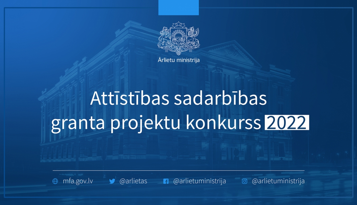 Ārlietu ministrija izsludina attīstības sadarbības granta projektu konkursu 