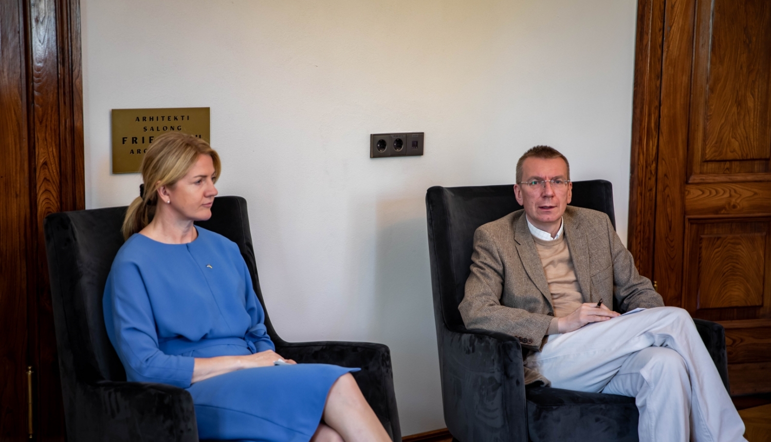 Latvijas un Igaunijas Ārlietu ministriju vadība pārrunā sadarbību reģionālajos un drošības jautājumos