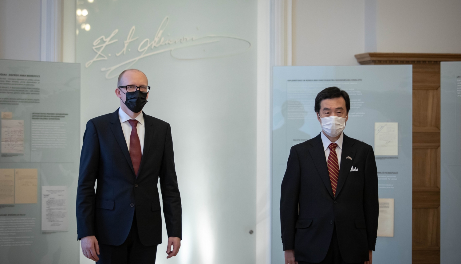 Japānas vēstnieka atvadu vizīte