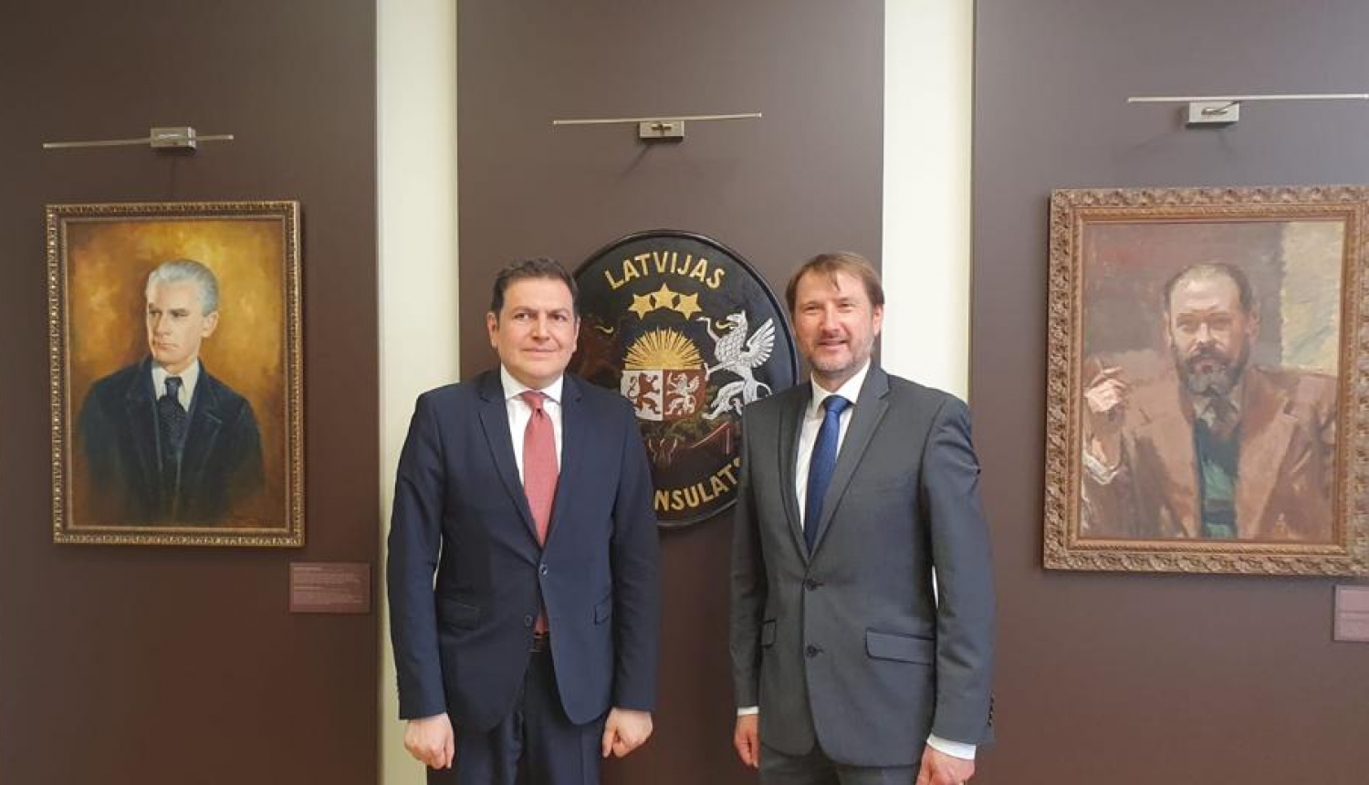 Latvija un Armēnija apspriež divpusējās attiecības un starptautiskās aktualitātes