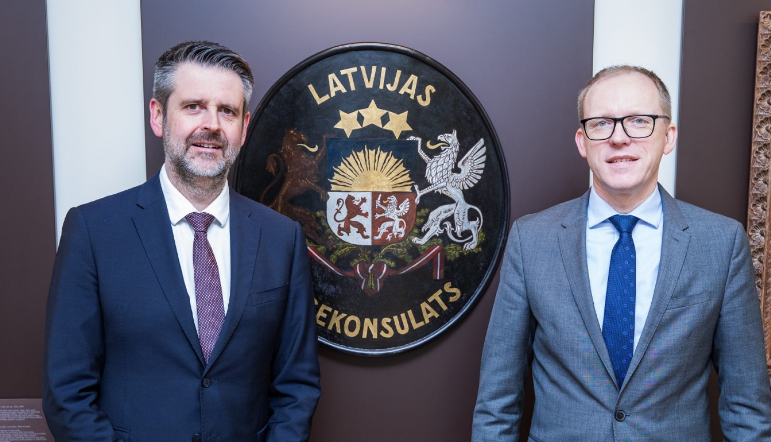 Latvija un Islande pārrunā starptautiskās un drošības politikas aktualitātes