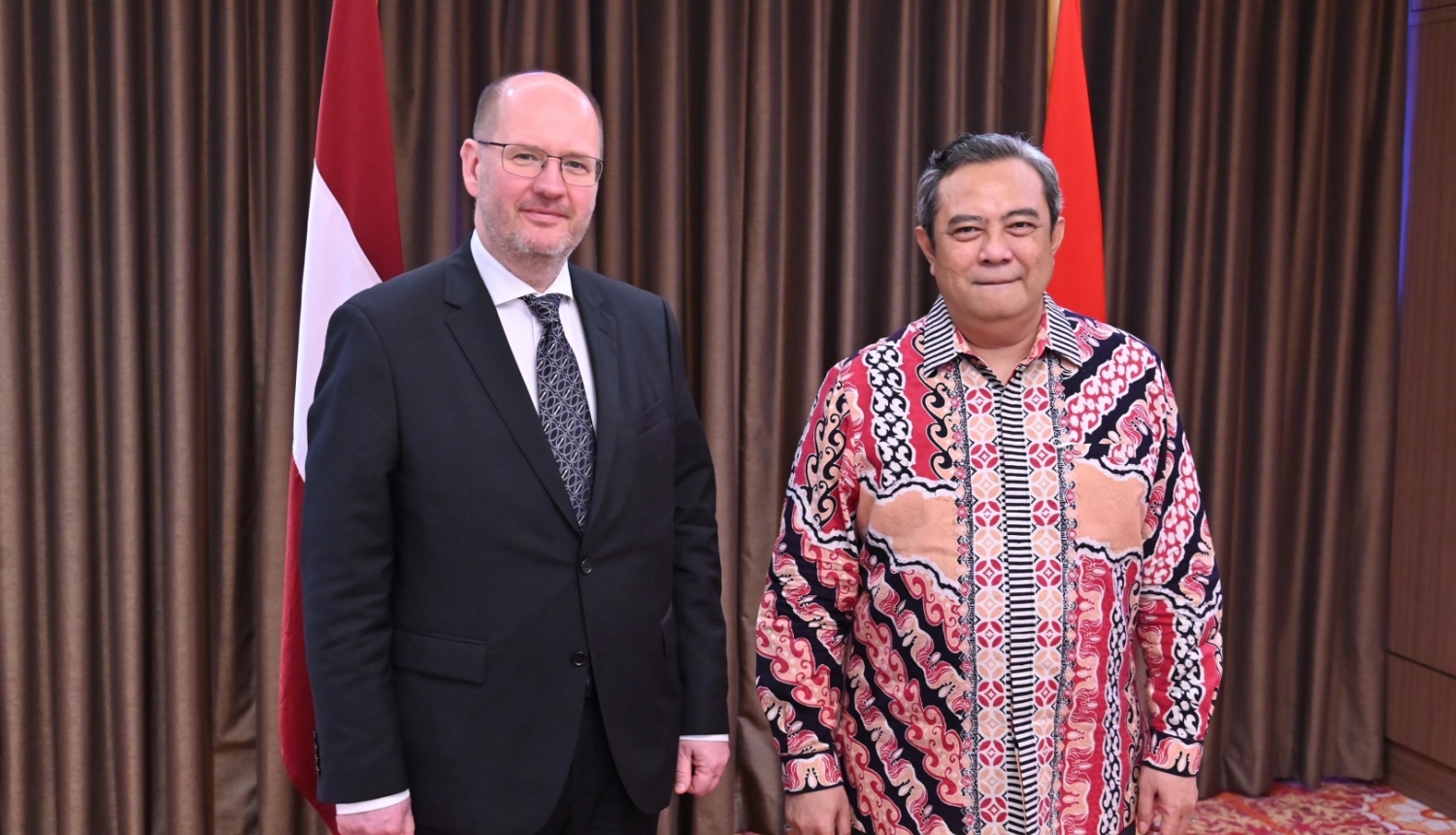 Latvijas un Indonēzijas politiskajās konsultācijās pārrunā sadarbību ekonomikā