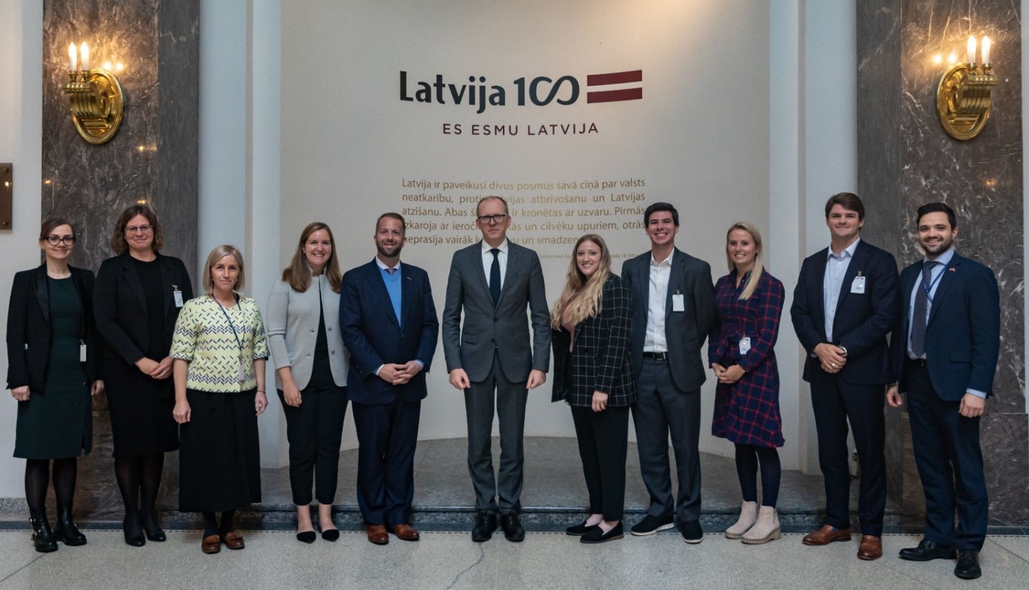 Latviju apmeklē ASV Kongresa padomnieku delegācija