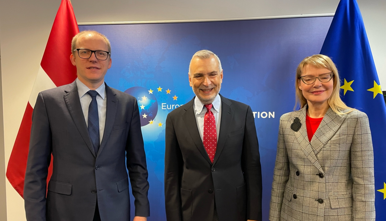 A.	Pelšs Briselē apspriež turpmāku atbalstu Ukrainai un sadarbību ar starptautiskajiem partneriem