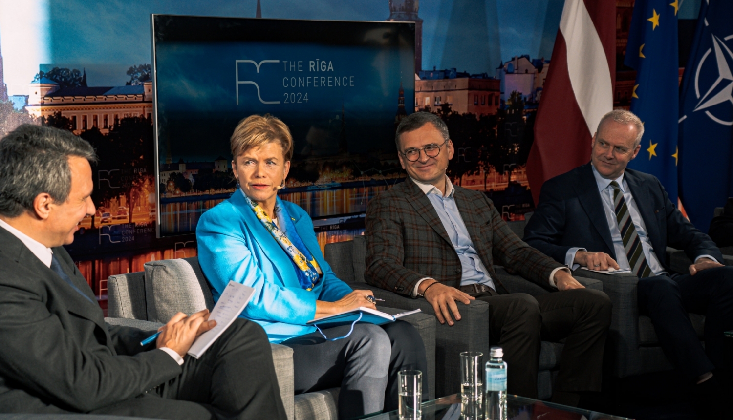 Ārlietu ministre Baiba Braže "Rīgas konference 2024"
