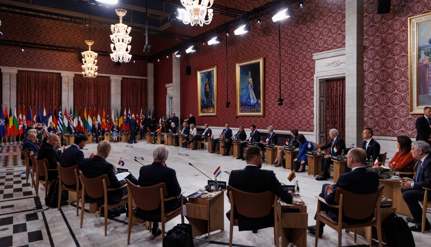 Valsts sekretārs NATO ārlietu ministru sanāksmē Oslo aicina stiprināt NATO–Ukrainas ilgtermiņa sadarbību